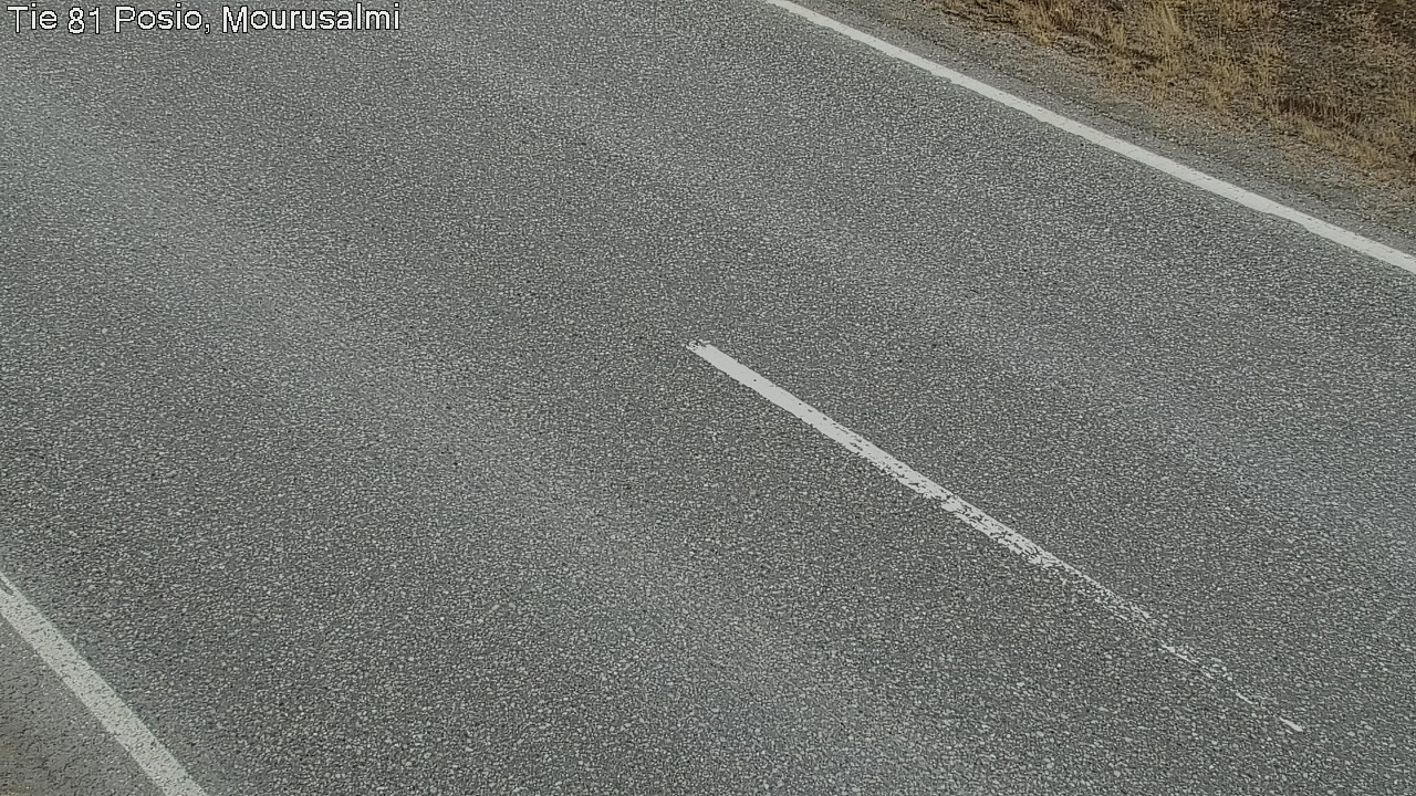 Weather Camera Image Väg 81 Posio, Mourusalmi, Posio, Lappi