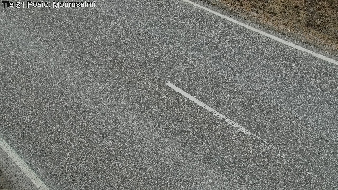 Weather Camera Image Väg 81 Posio, Mourusalmi, Posio, Lappi