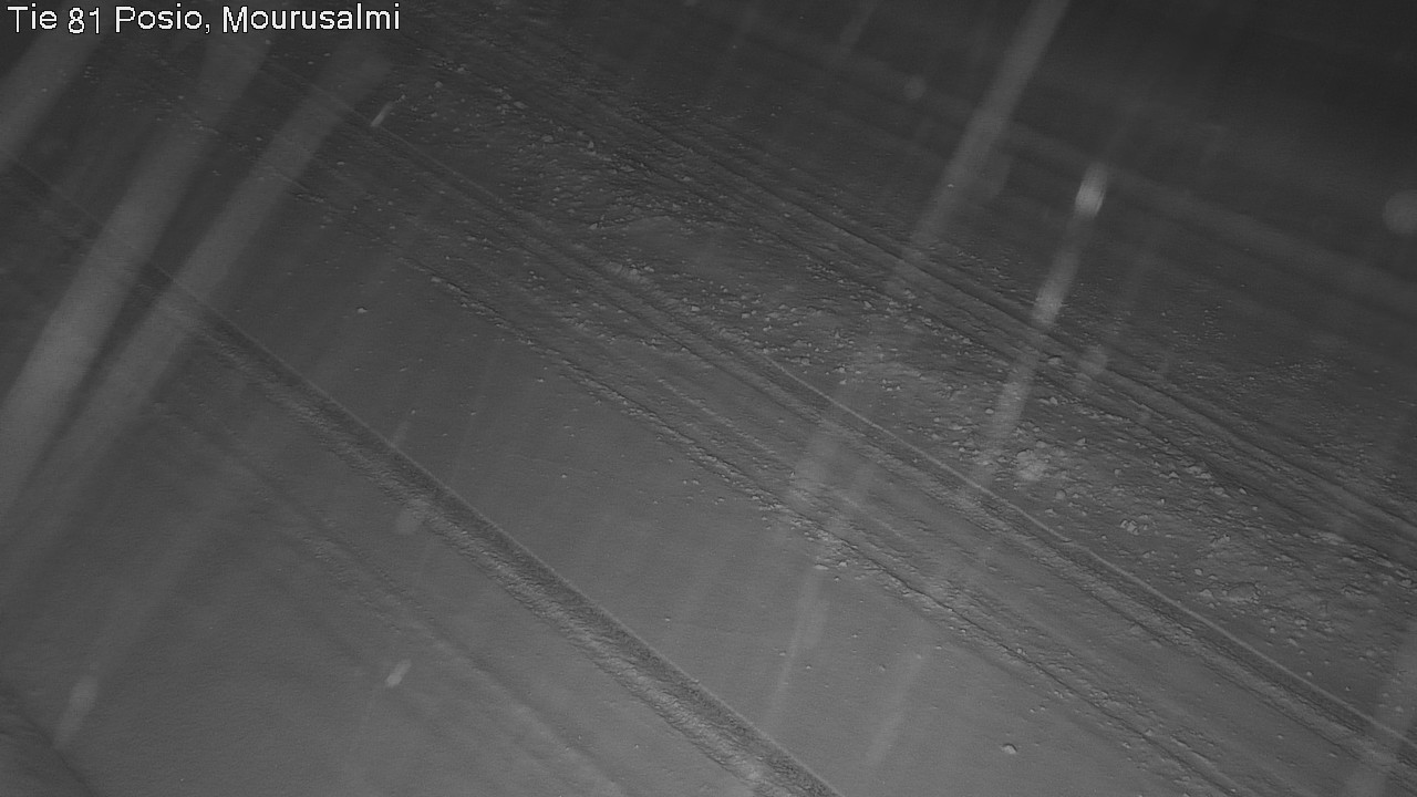 Weather Camera Image Väg 81 Posio, Mourusalmi, Posio, Lappi