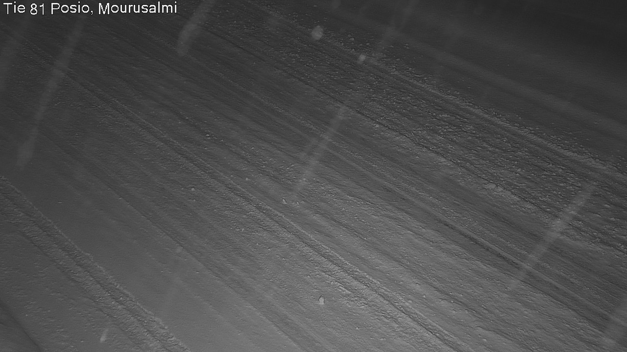 Weather Camera Image Väg 81 Posio, Mourusalmi, Posio, Lappi