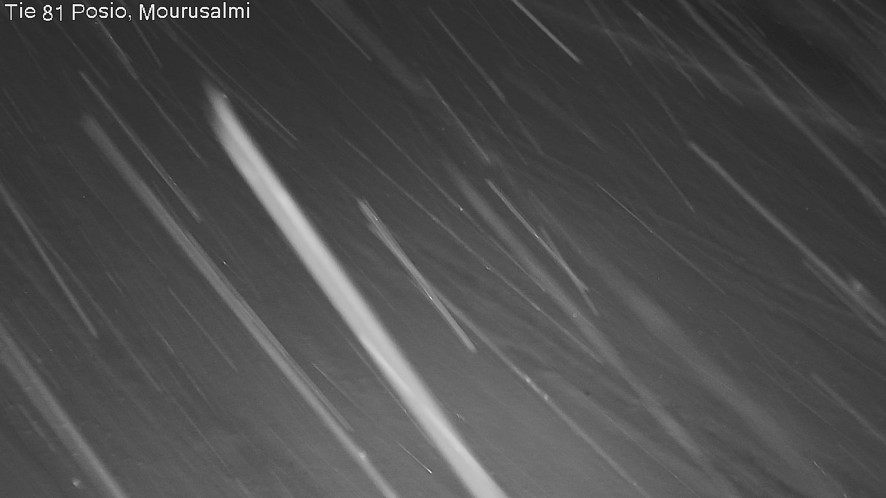 Weather Camera Image Väg 81 Posio, Mourusalmi, Posio, Lappi