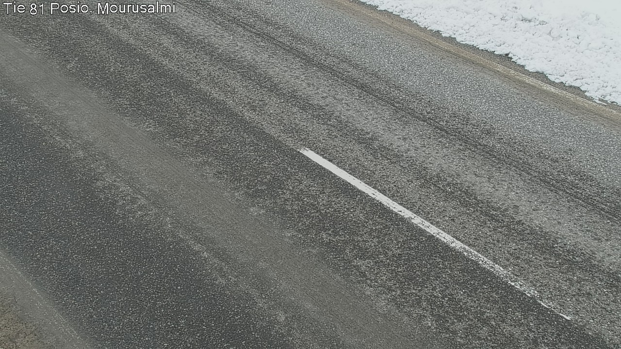 Kelikamerat Kuva Tie 81 Posio, Mourusalmi, Posio, Lappi