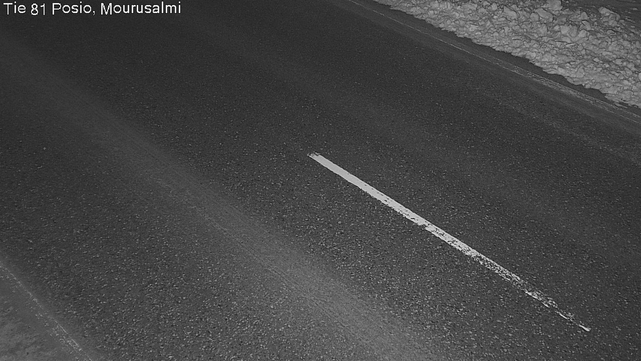 Kelikamerat Kuva Tie 81 Posio, Mourusalmi, Posio, Lappi