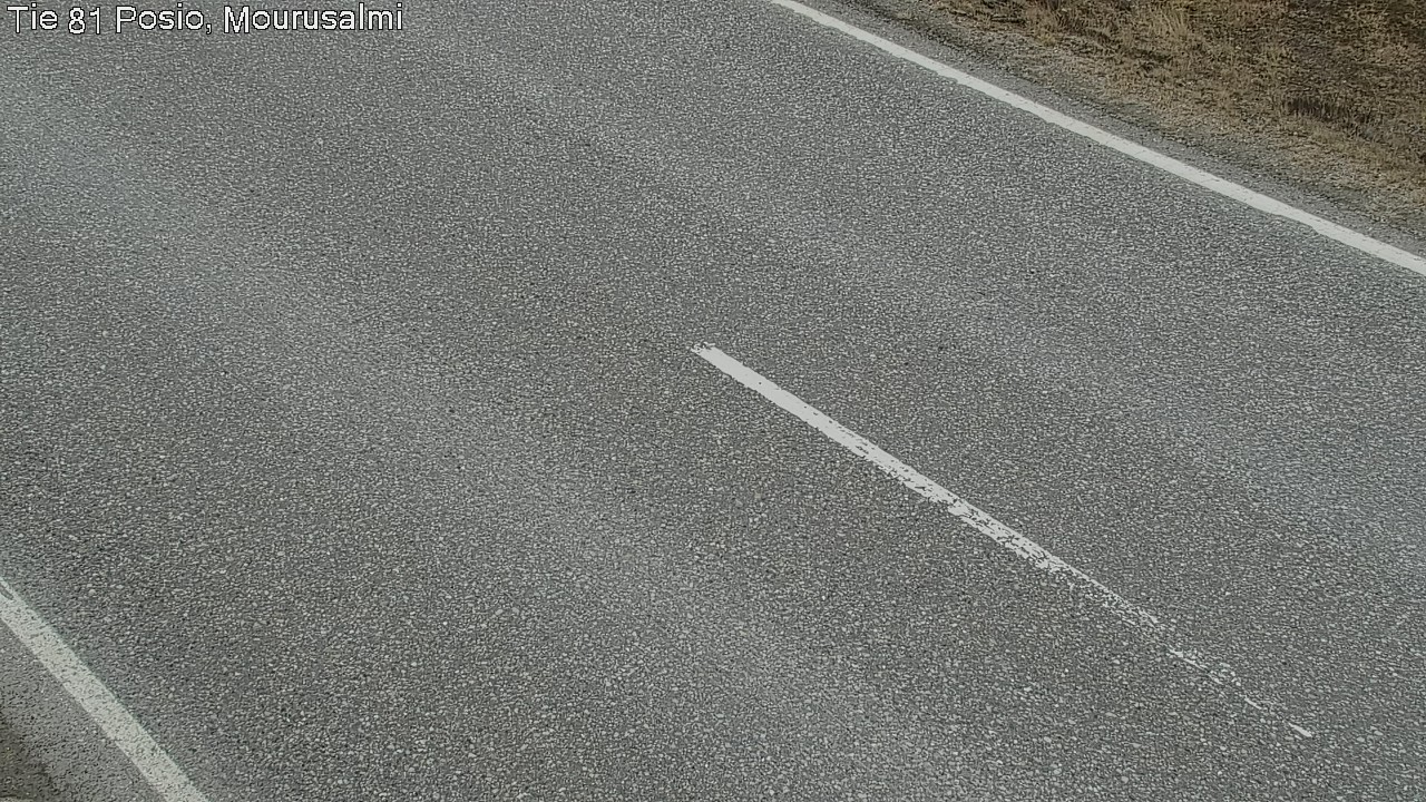Weather Camera Image Väg 81 Posio, Mourusalmi, Posio, Lappi