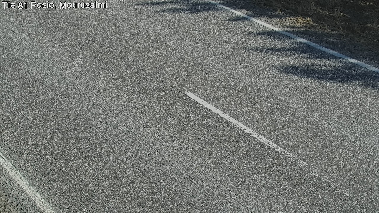 Weather Camera Image Väg 81 Posio, Mourusalmi, Posio, Lappi