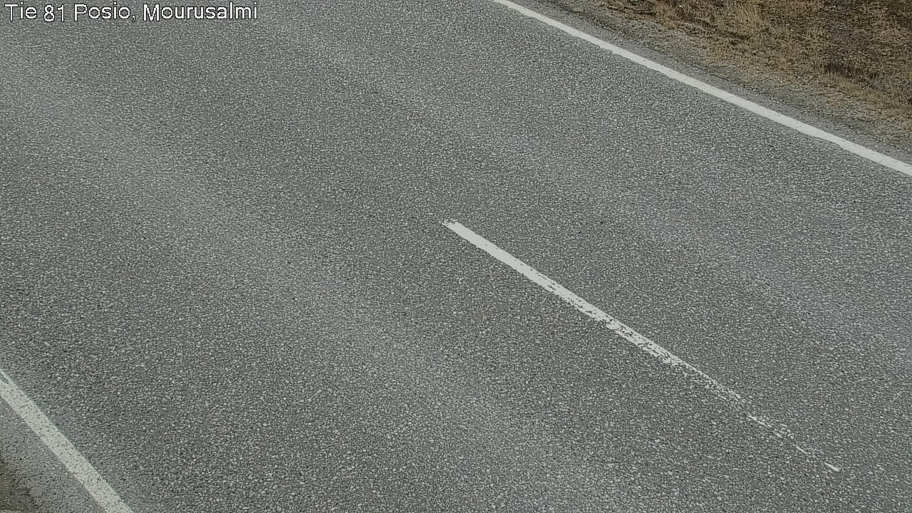 Weather Camera Image Väg 81 Posio, Mourusalmi, Posio, Lappi