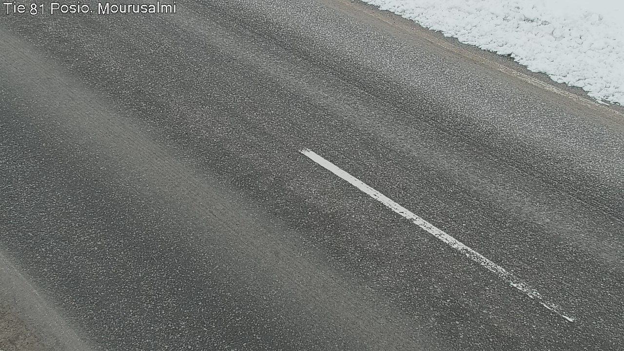 Kelikamerat Kuva Tie 81 Posio, Mourusalmi, Posio, Lappi