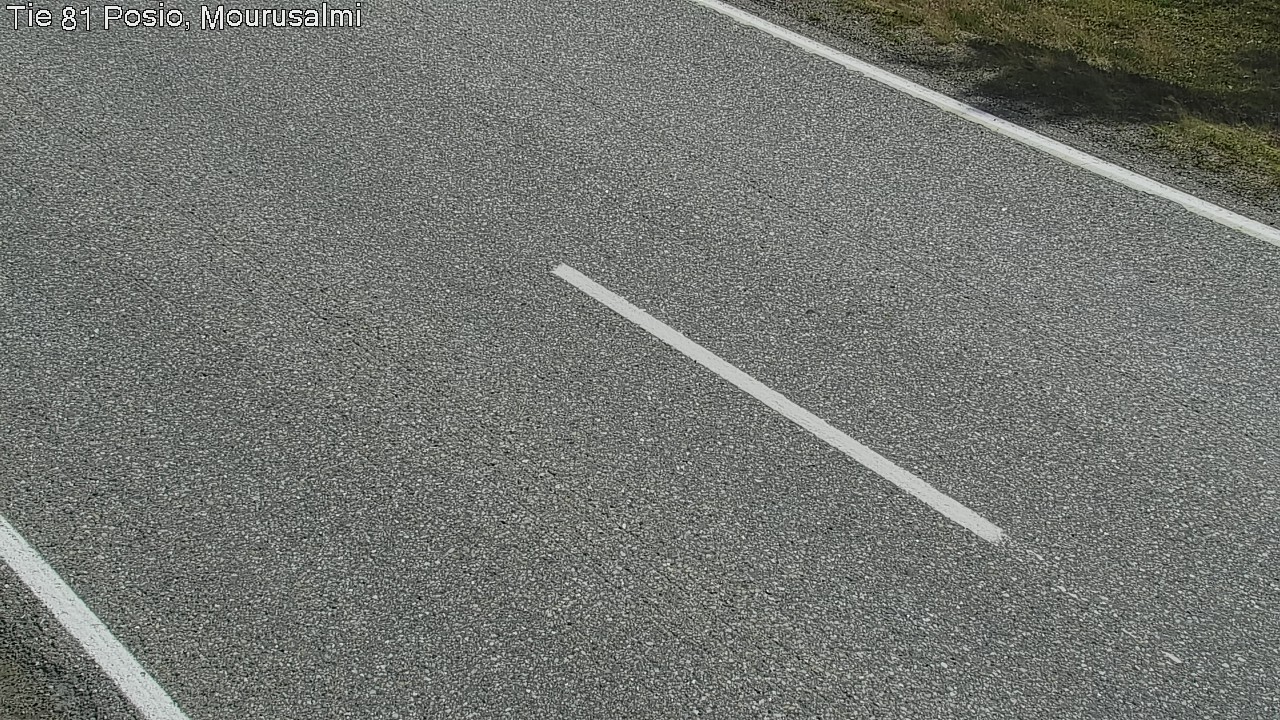 Weather Camera Image Väg 81 Posio, Mourusalmi, Posio, Lappi