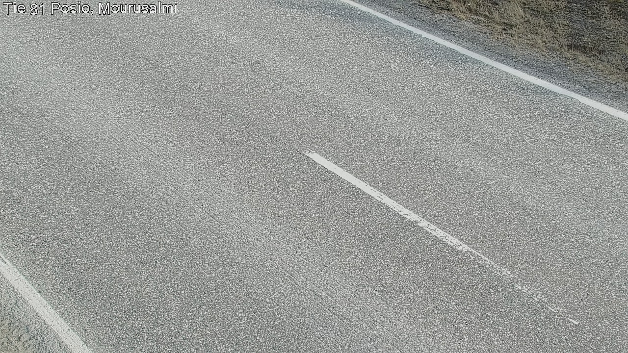 Weather Camera Image Väg 81 Posio, Mourusalmi, Posio, Lappi