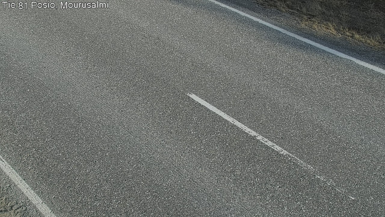 Weather Camera Image Väg 81 Posio, Mourusalmi, Posio, Lappi