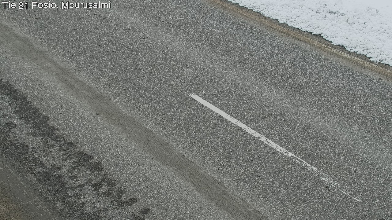 Weather Camera Image Road 81 Posio, Mourusalmi, Posio, Lappi