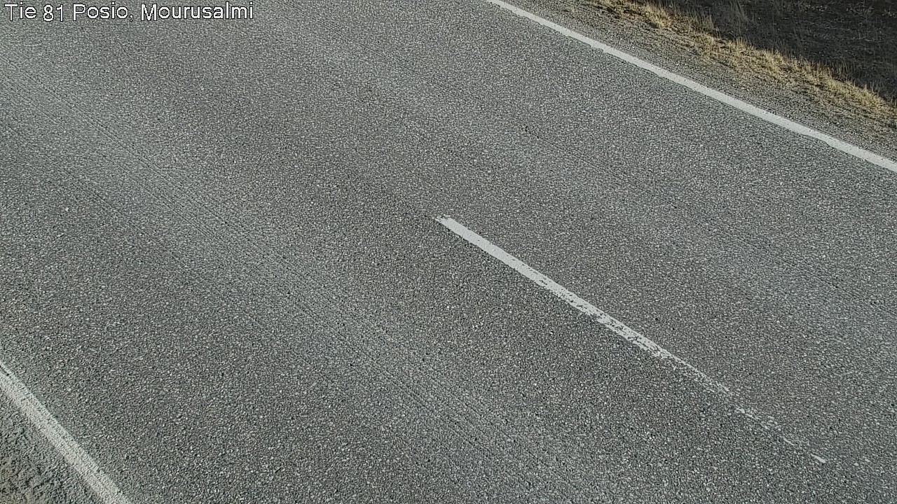 Weather Camera Image Väg 81 Posio, Mourusalmi, Posio, Lappi