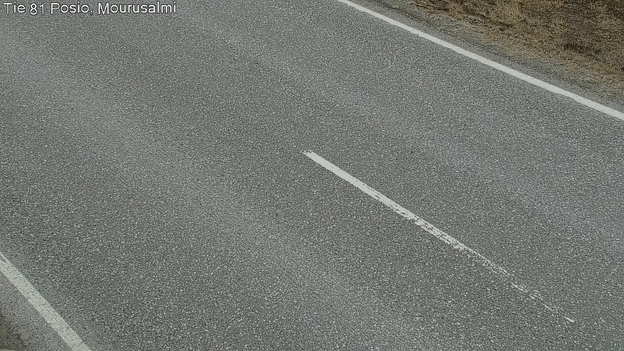 Weather Camera Image Väg 81 Posio, Mourusalmi, Posio, Lappi