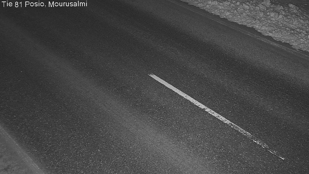 Kelikamerat Kuva Tie 81 Posio, Mourusalmi, Posio, Lappi