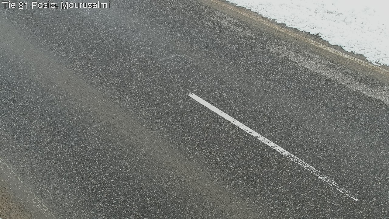 Kelikamerat Kuva Tie 81 Posio, Mourusalmi, Posio, Lappi