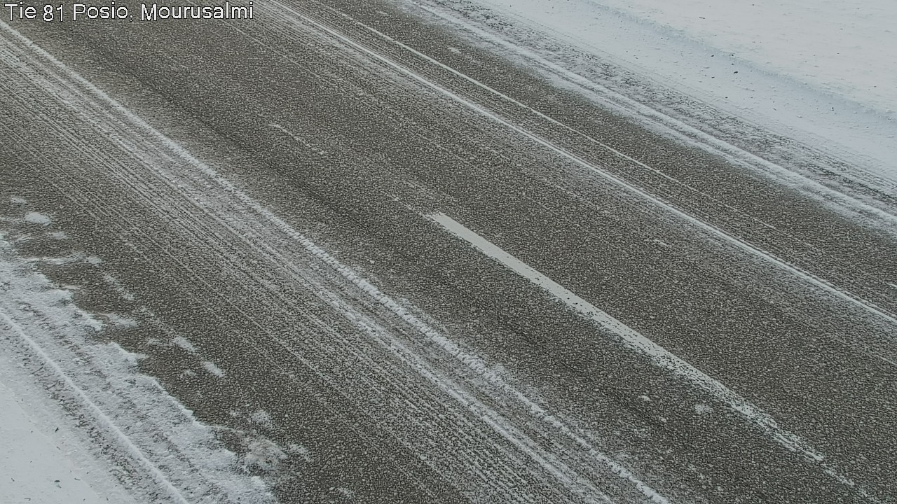 Weather Camera Image Road 81 Posio, Mourusalmi, Posio, Lappi