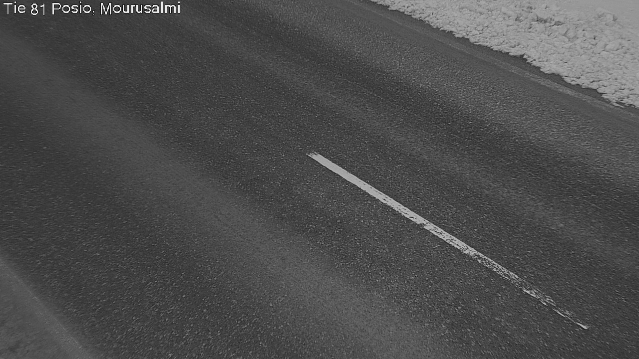 Kelikamerat Kuva Tie 81 Posio, Mourusalmi, Posio, Lappi