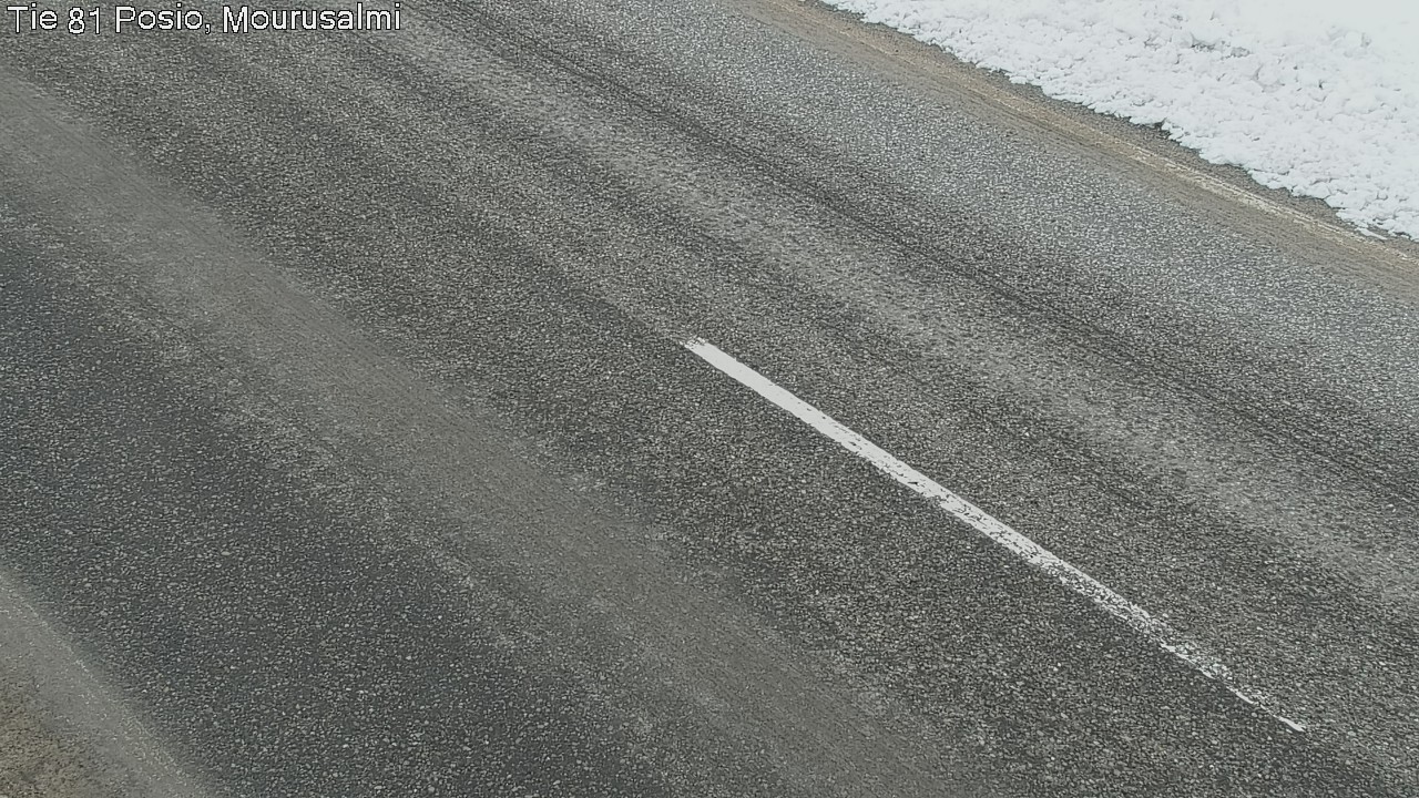 Kelikamerat Kuva Tie 81 Posio, Mourusalmi, Posio, Lappi