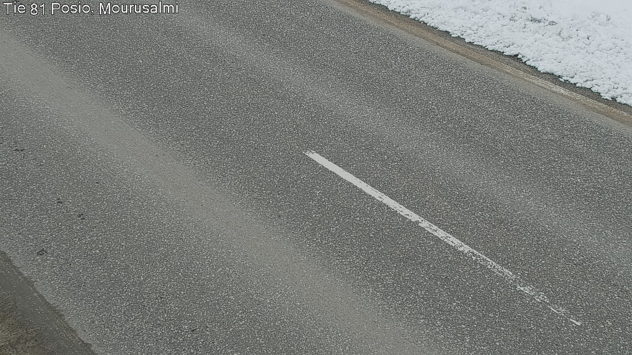 Weather Camera Image Road 81 Posio, Mourusalmi, Posio, Lappi