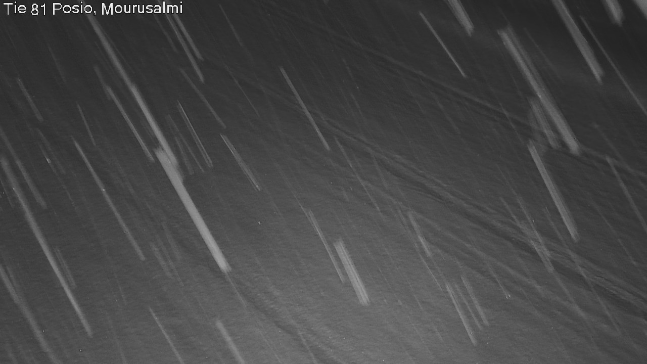 Weather Camera Image Väg 81 Posio, Mourusalmi, Posio, Lappi