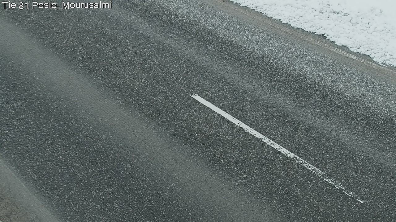 Kelikamerat Kuva Tie 81 Posio, Mourusalmi, Posio, Lappi