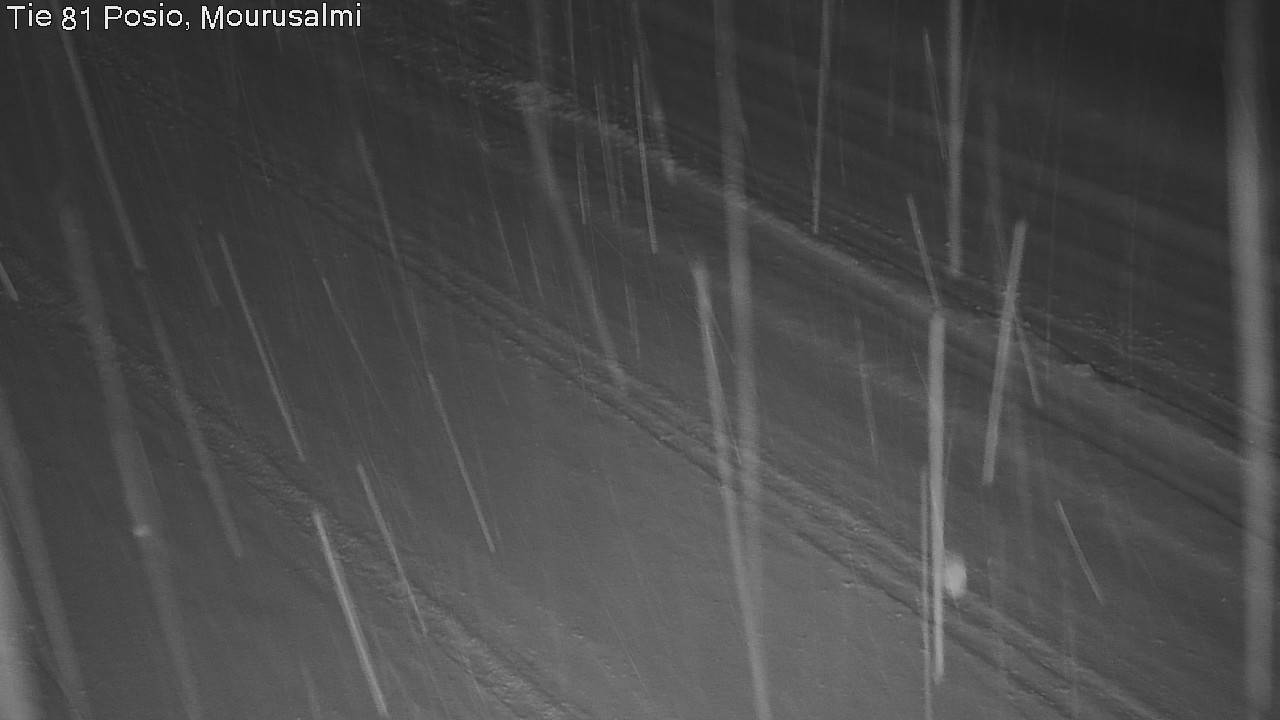 Weather Camera Image Väg 81 Posio, Mourusalmi, Posio, Lappi