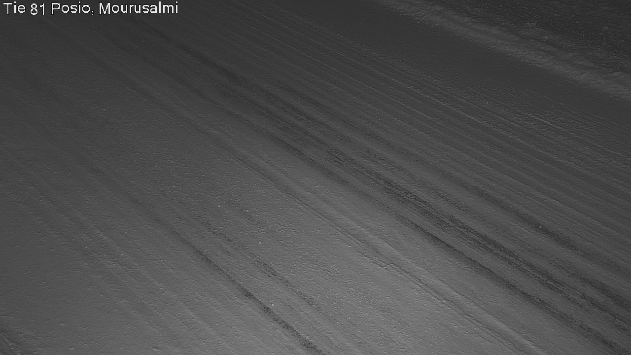 Weather Camera Image Väg 81 Posio, Mourusalmi, Posio, Lappi