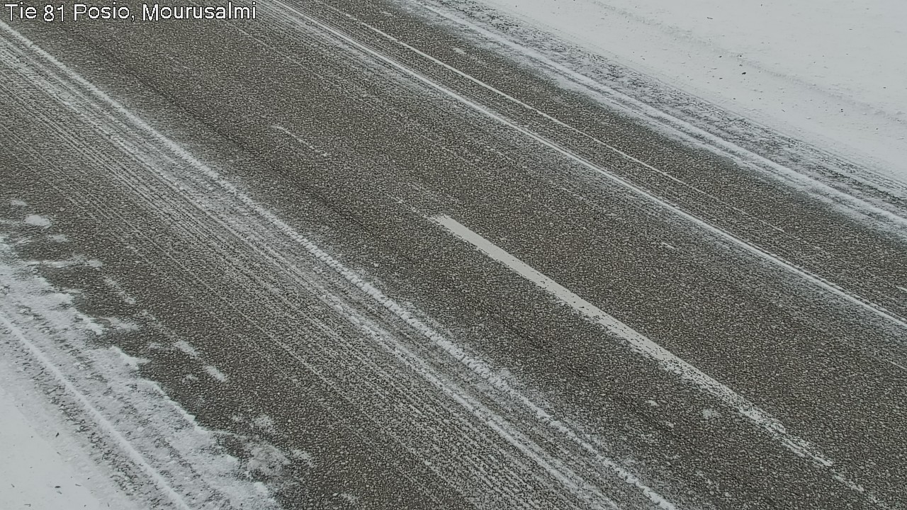 Kelikamerat Kuva Tie 81 Posio, Mourusalmi, Posio, Lappi