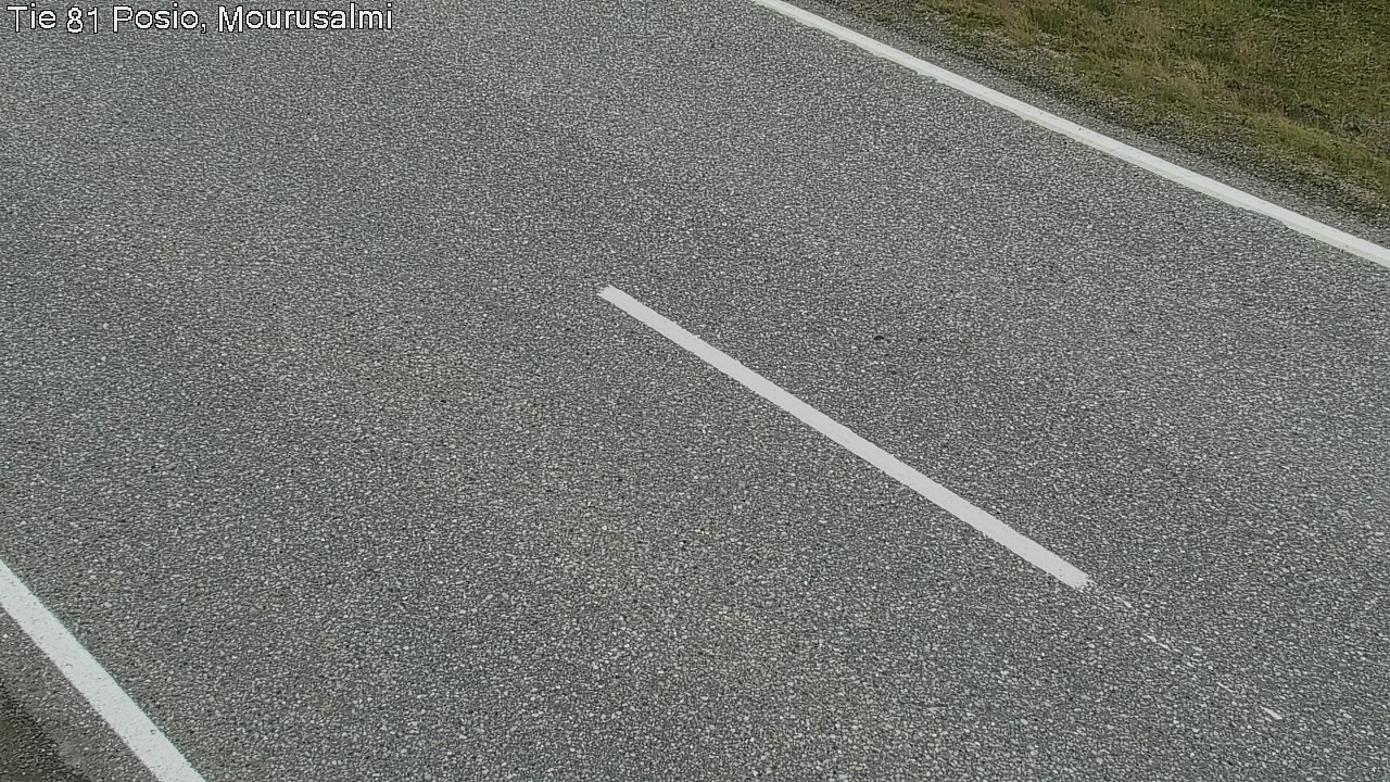 Weather Camera Image Väg 81 Posio, Mourusalmi, Posio, Lappi