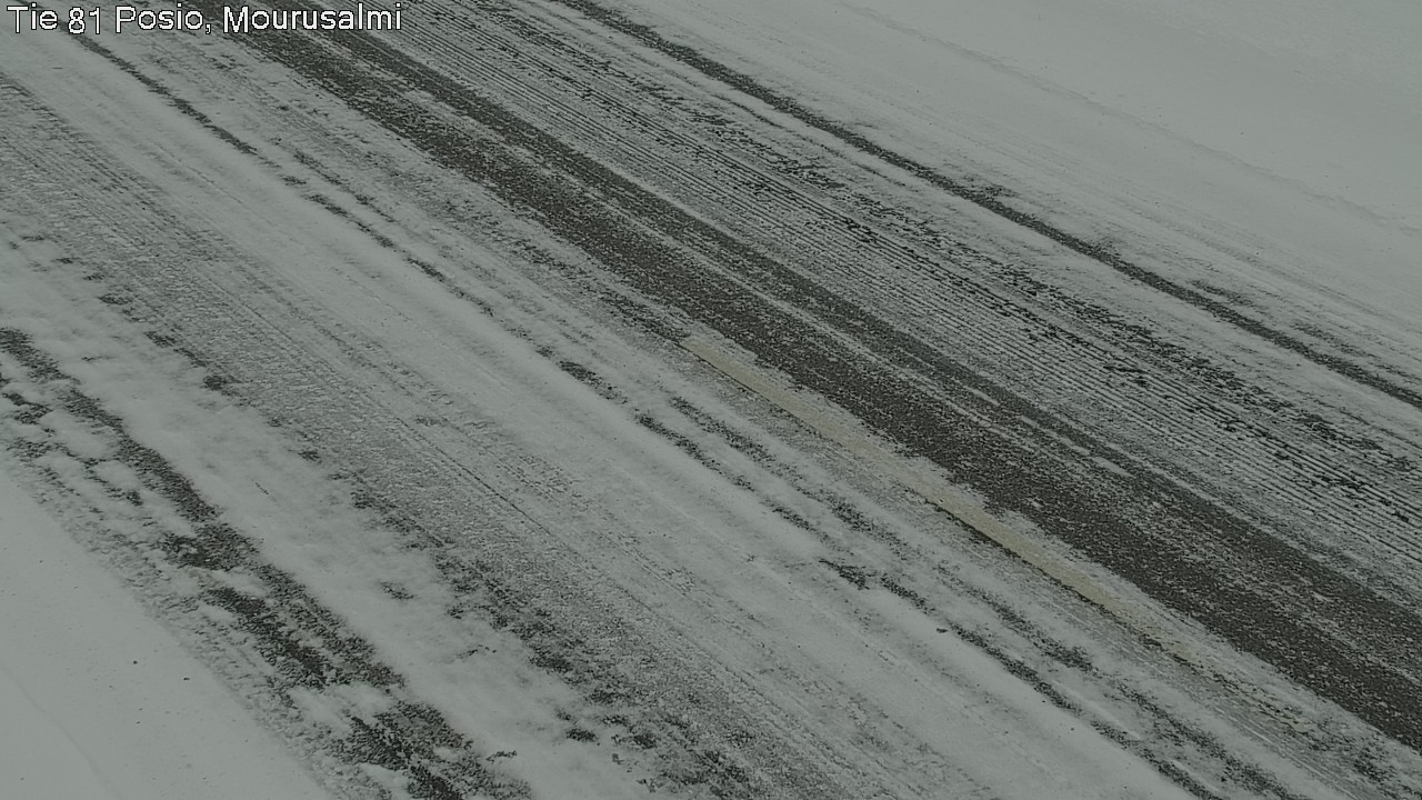 Weather Camera Image Väg 81 Posio, Mourusalmi, Posio, Lappi
