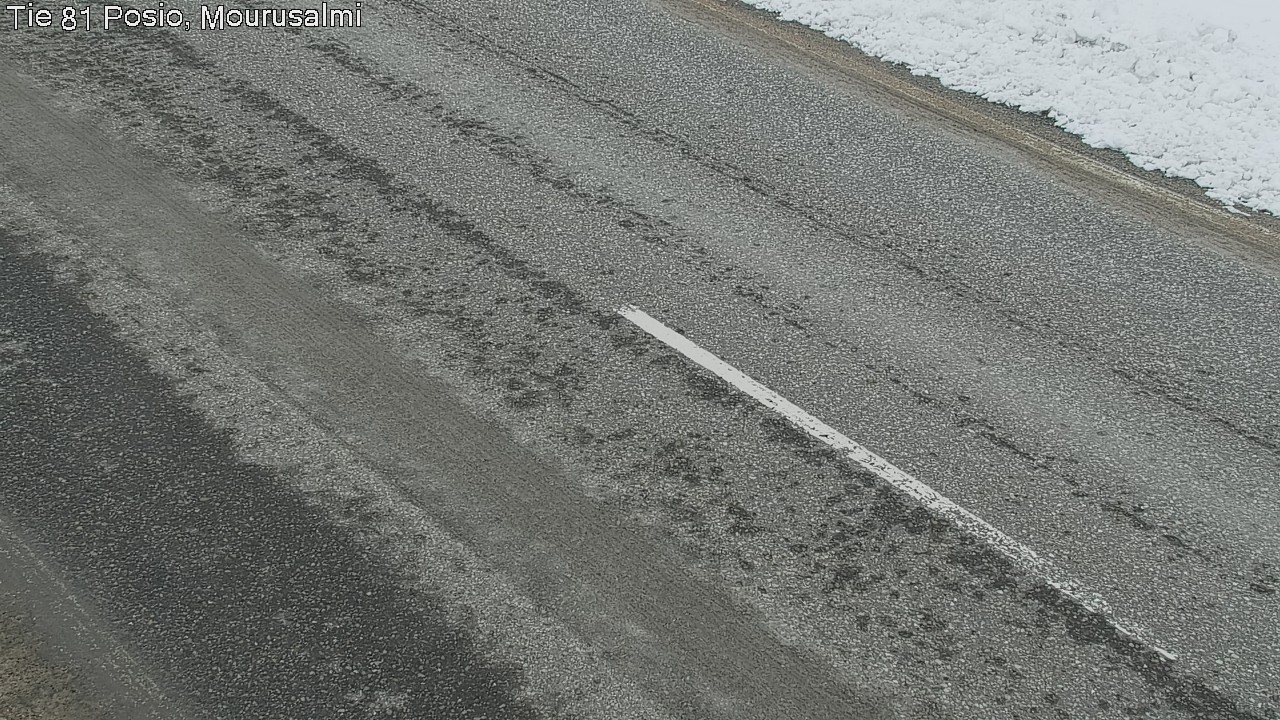Kelikamerat Kuva Tie 81 Posio, Mourusalmi, Posio, Lappi