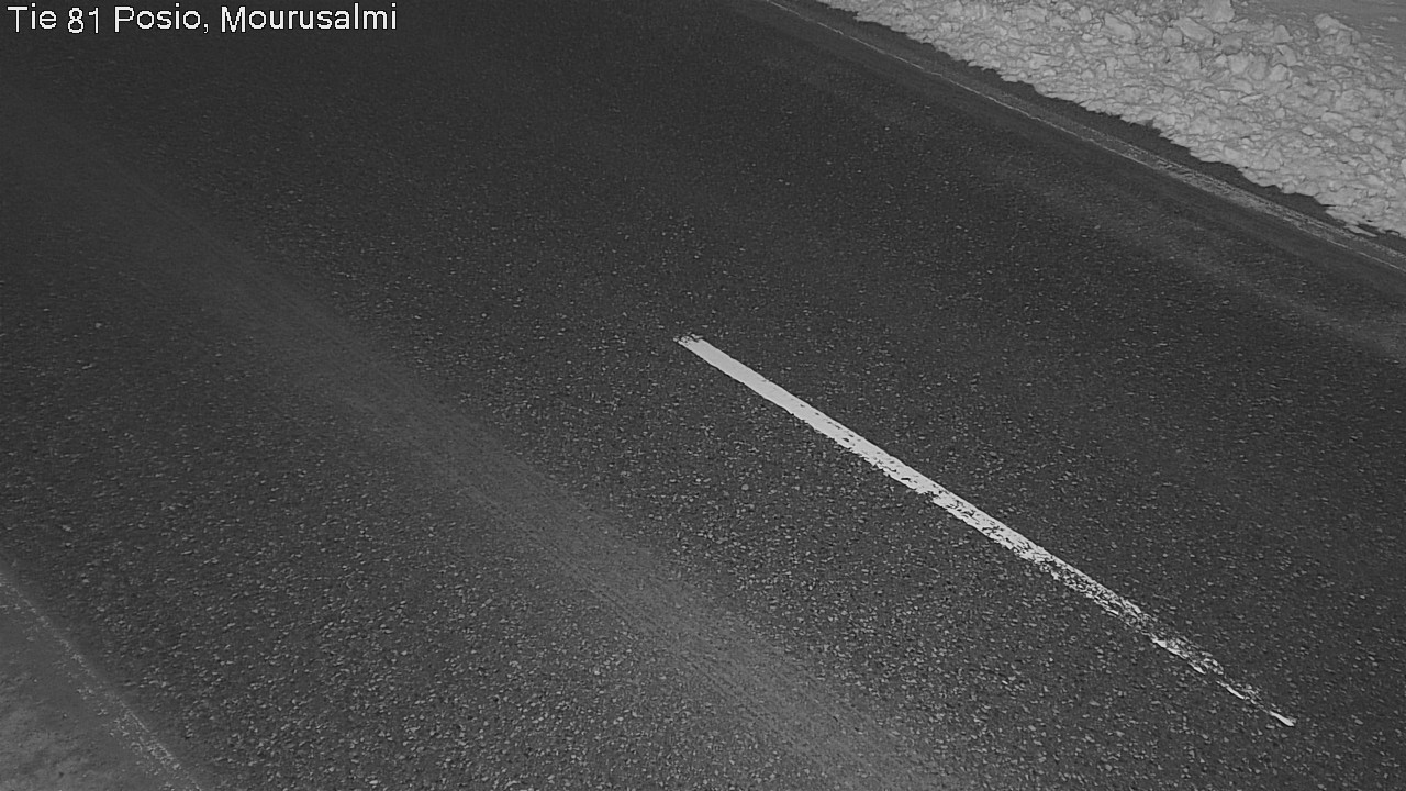 Kelikamerat Kuva Tie 81 Posio, Mourusalmi, Posio, Lappi