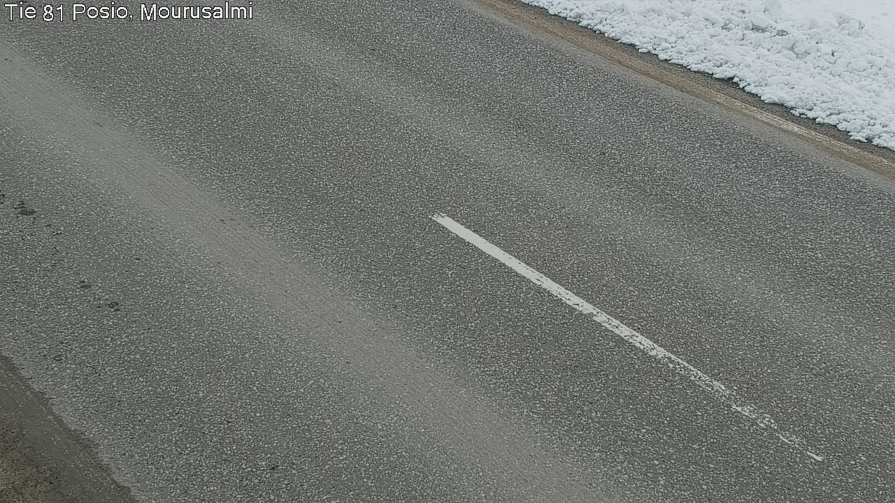 Weather Camera Image Road 81 Posio, Mourusalmi, Posio, Lappi