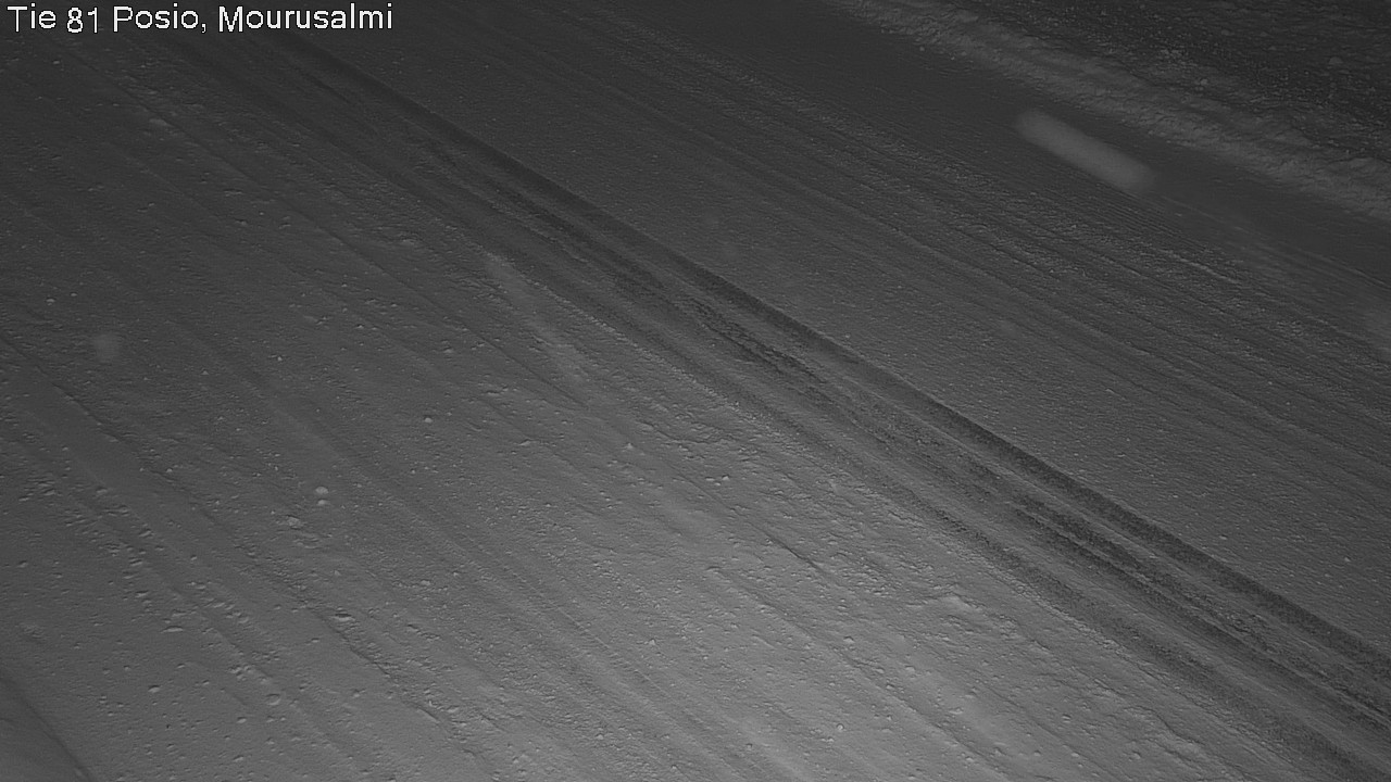 Weather Camera Image Väg 81 Posio, Mourusalmi, Posio, Lappi