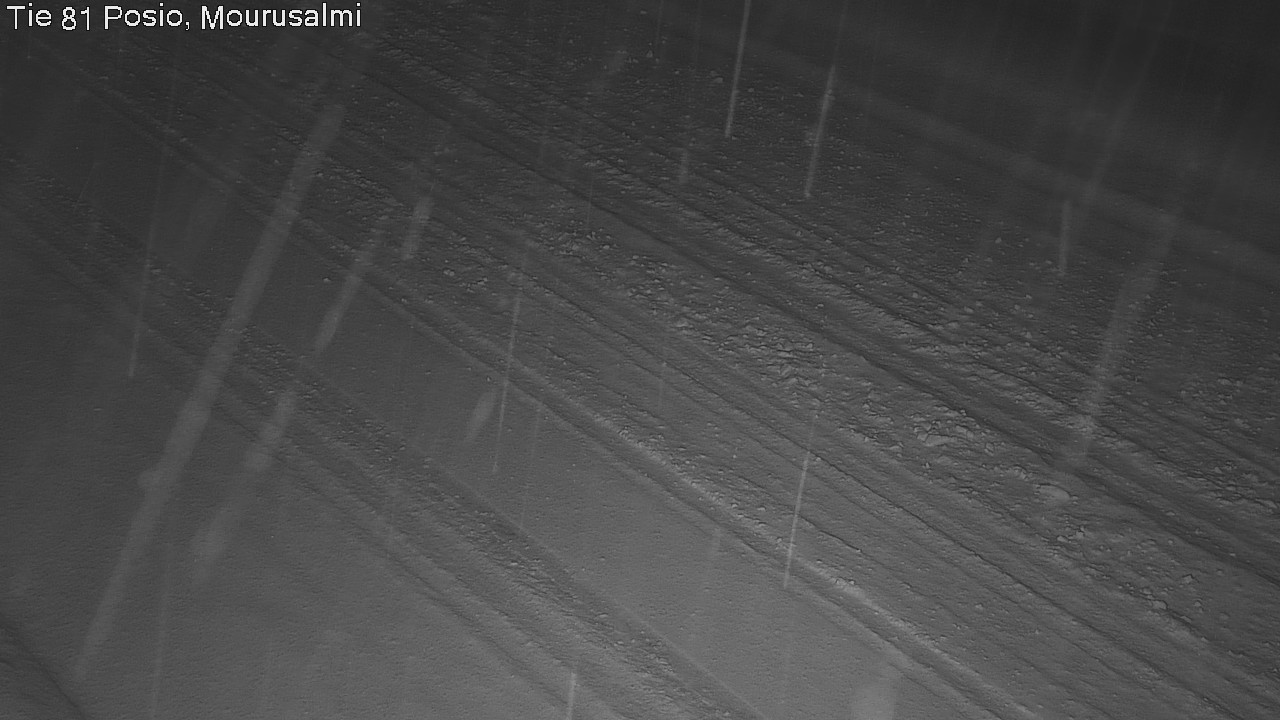 Weather Camera Image Väg 81 Posio, Mourusalmi, Posio, Lappi