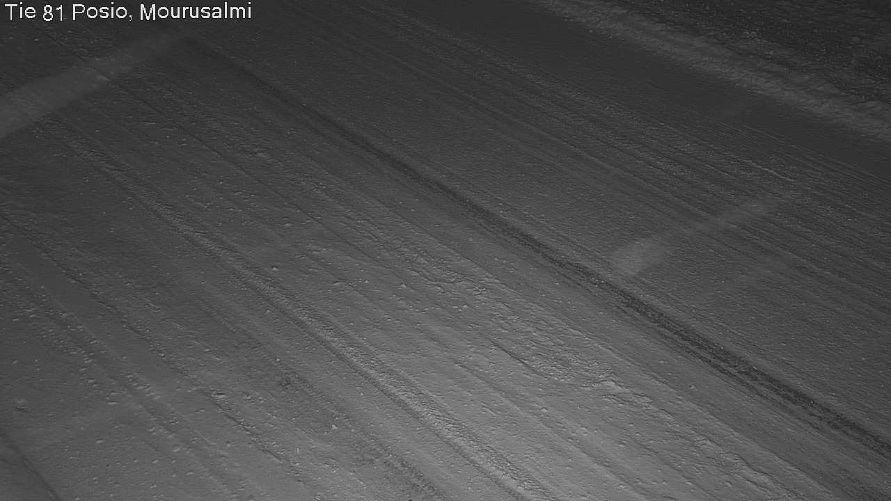 Weather Camera Image Väg 81 Posio, Mourusalmi, Posio, Lappi
