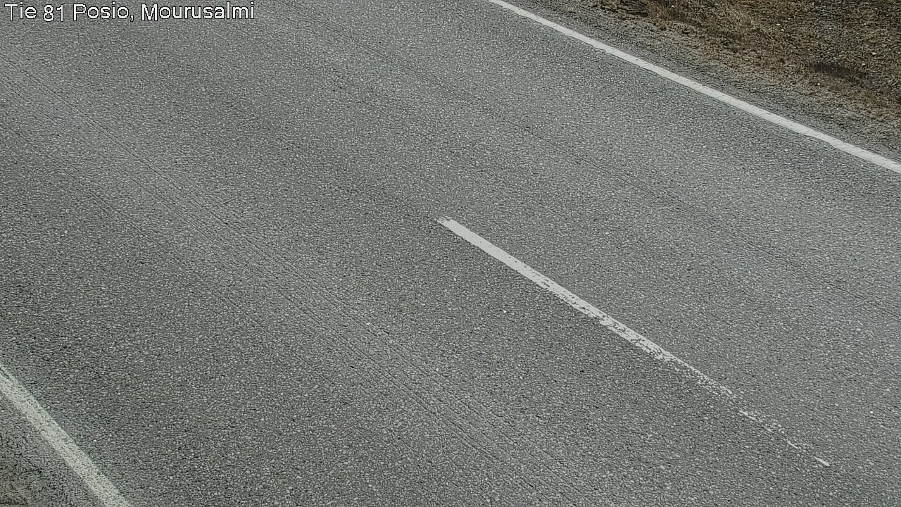 Weather Camera Image Väg 81 Posio, Mourusalmi, Posio, Lappi
