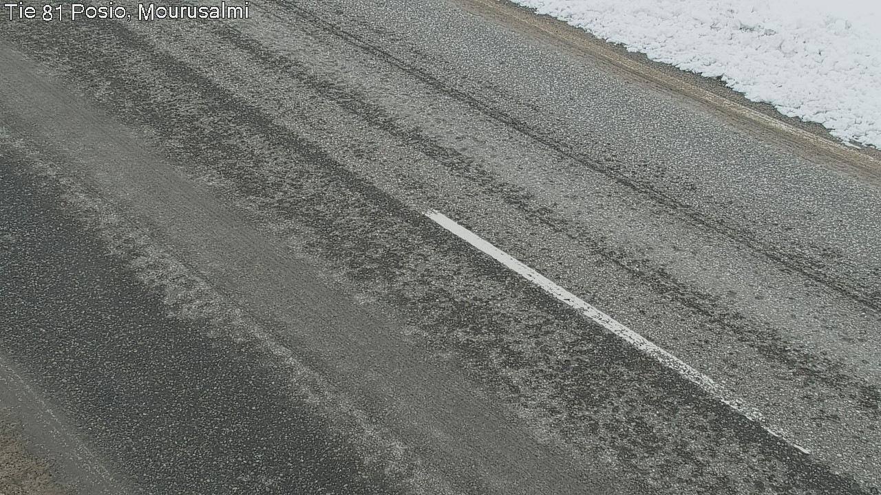 Kelikamerat Kuva Tie 81 Posio, Mourusalmi, Posio, Lappi