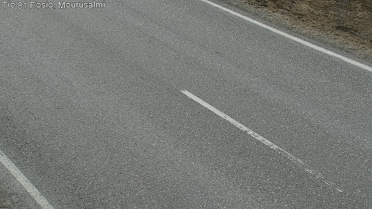 Weather Camera Image Väg 81 Posio, Mourusalmi, Posio, Lappi