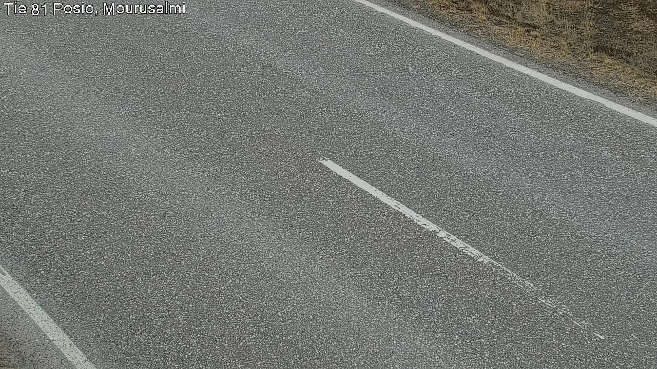 Weather Camera Image Road 81 Posio, Mourusalmi, Posio, Lappi
