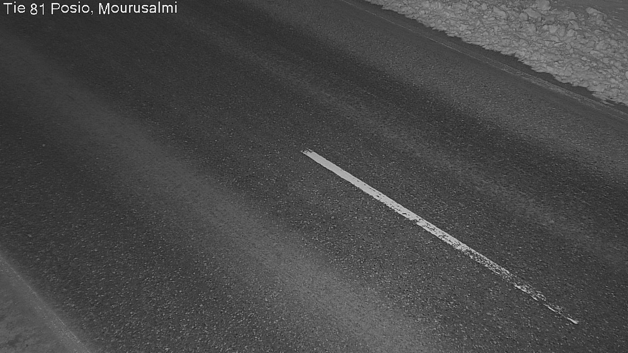 Kelikamerat Kuva Tie 81 Posio, Mourusalmi, Posio, Lappi