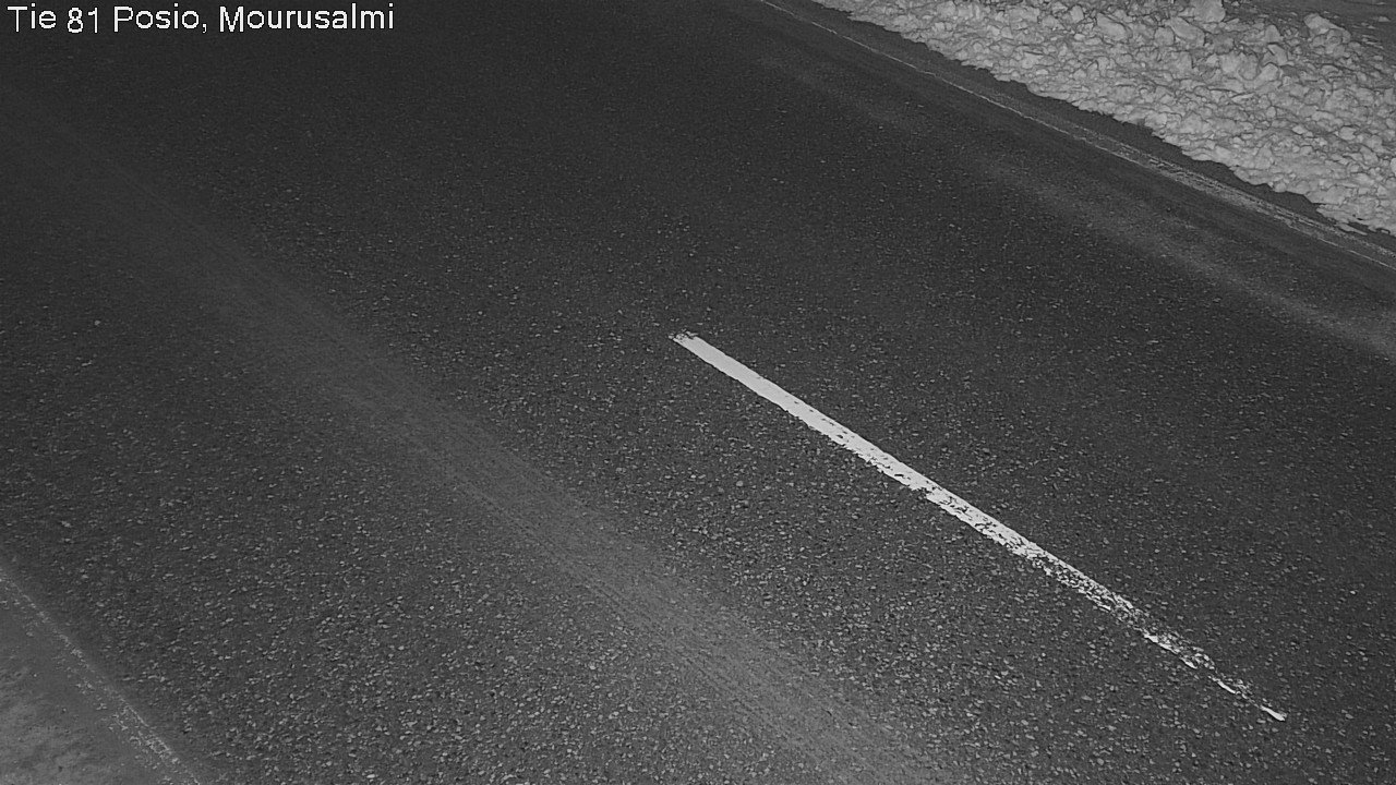 Kelikamerat Kuva Tie 81 Posio, Mourusalmi, Posio, Lappi