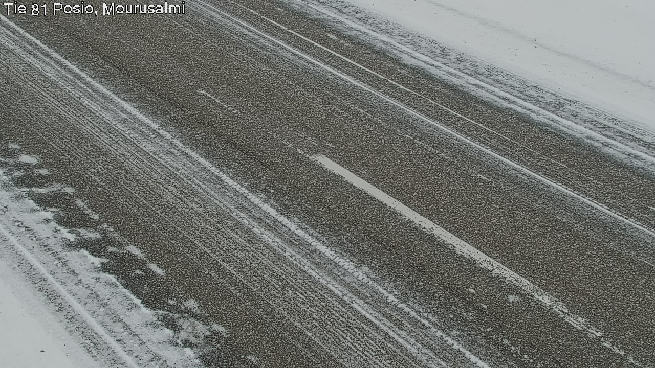 Kelikamerat Kuva Tie 81 Posio, Mourusalmi, Posio, Lappi