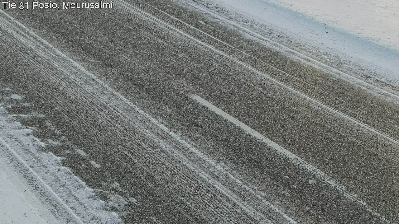 Weather Camera Image Road 81 Posio, Mourusalmi, Posio, Lappi