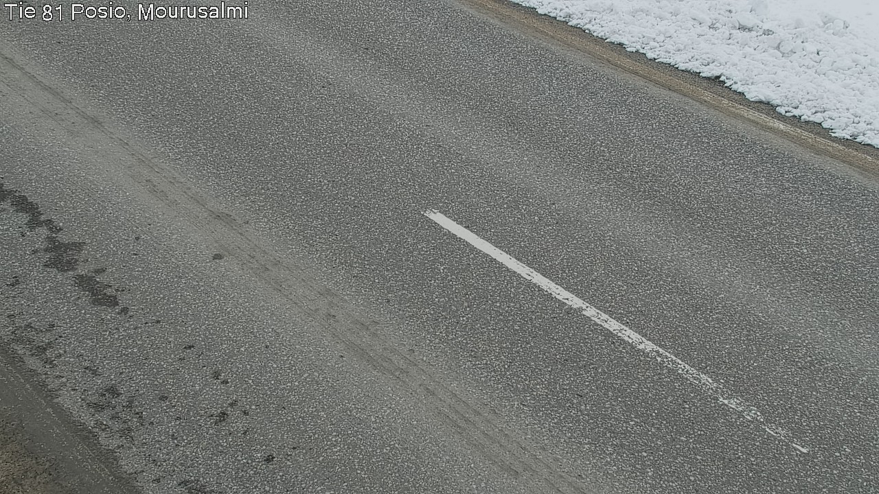 Weather Camera Image Road 81 Posio, Mourusalmi, Posio, Lappi
