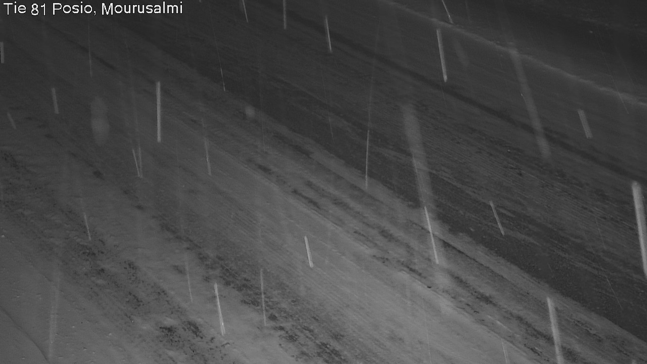 Weather Camera Image Väg 81 Posio, Mourusalmi, Posio, Lappi