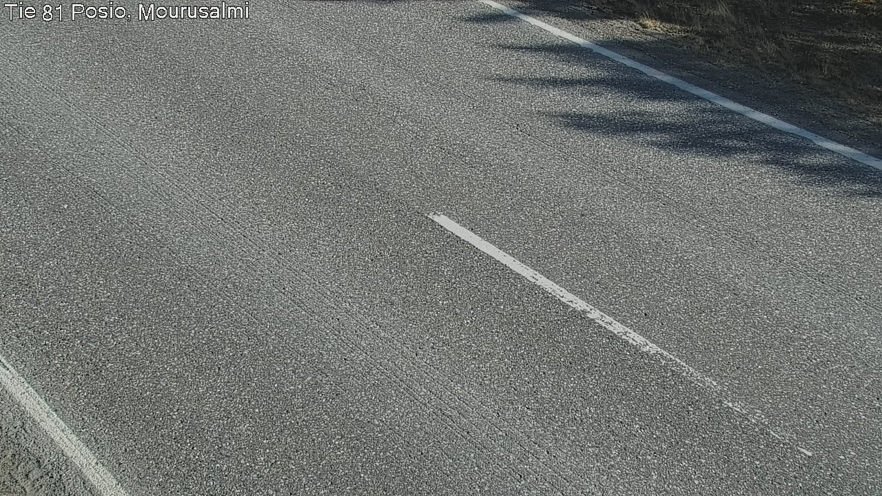 Weather Camera Image Väg 81 Posio, Mourusalmi, Posio, Lappi