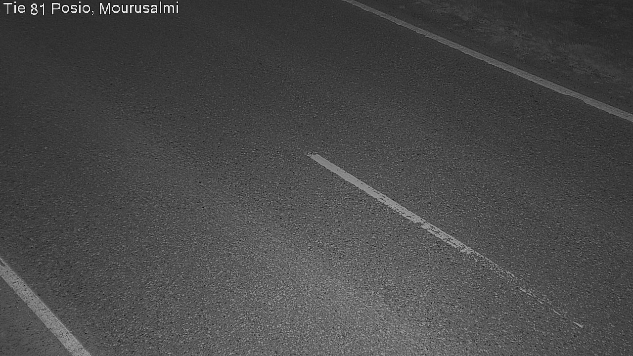 Weather Camera Image Road 81 Posio, Mourusalmi, Posio, Lappi
