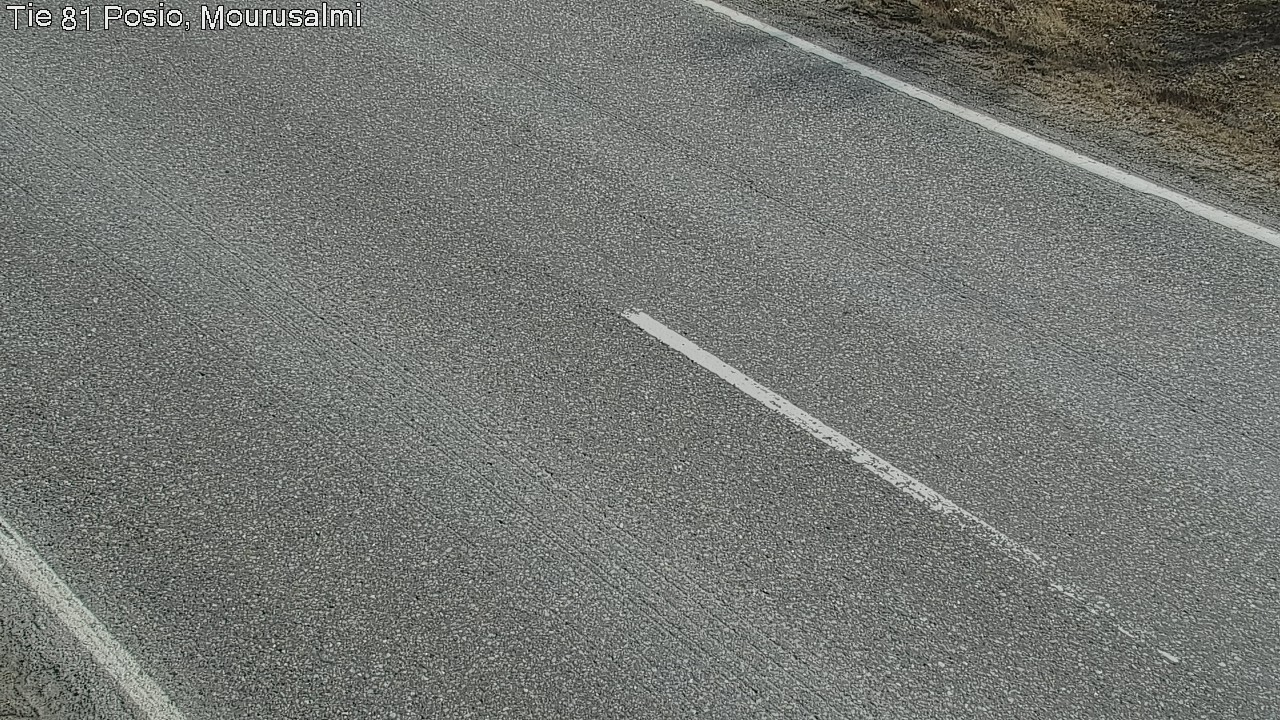 Weather Camera Image Väg 81 Posio, Mourusalmi, Posio, Lappi