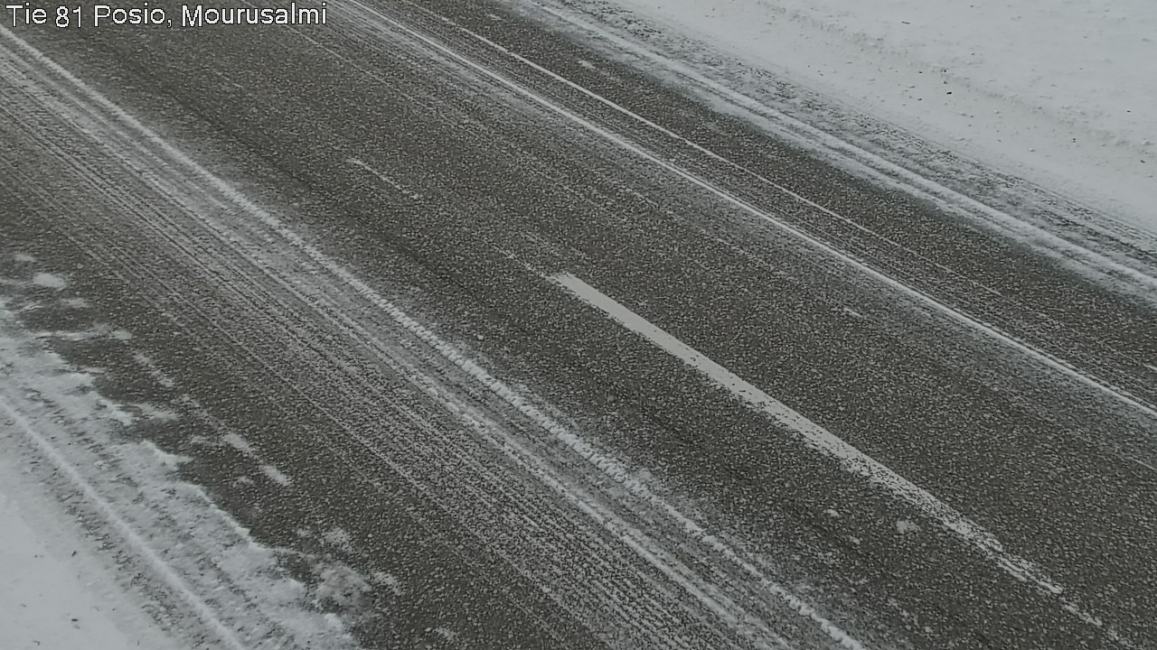 Kelikamerat Kuva Tie 81 Posio, Mourusalmi, Posio, Lappi